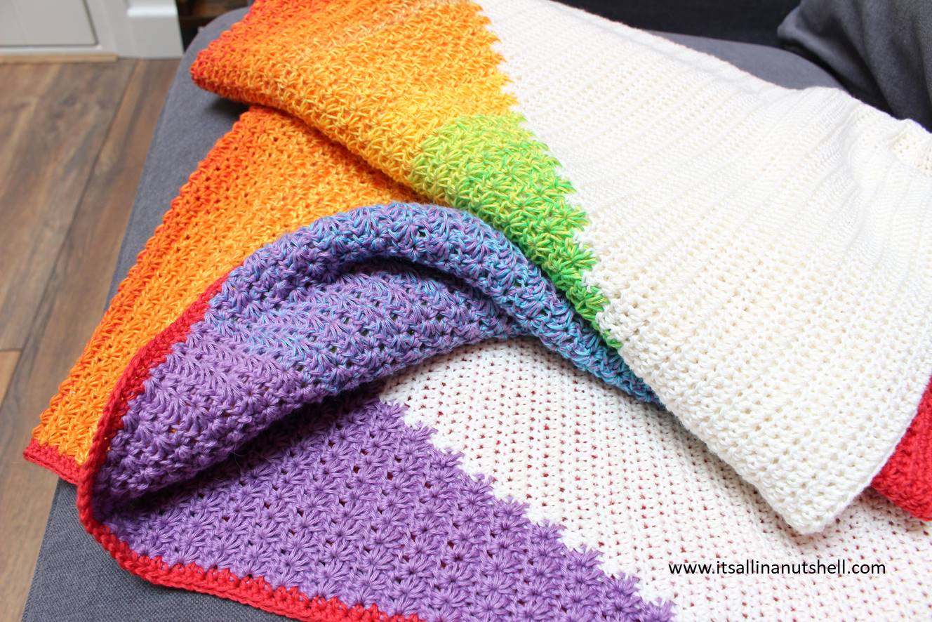 Rainbow of stars online blanket